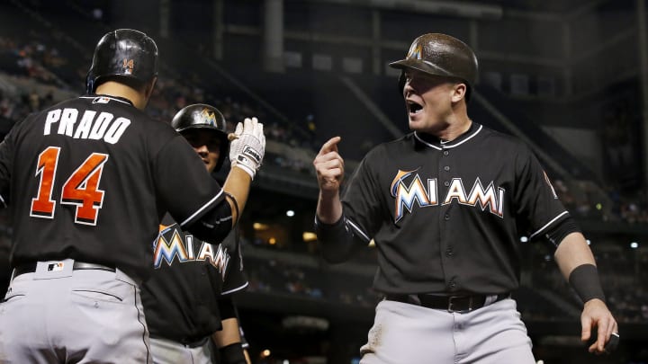 Bour's grand slam rallies Marlins past Arizona 8-6