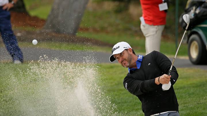 Piercy sets course record at Silverado and takes lead