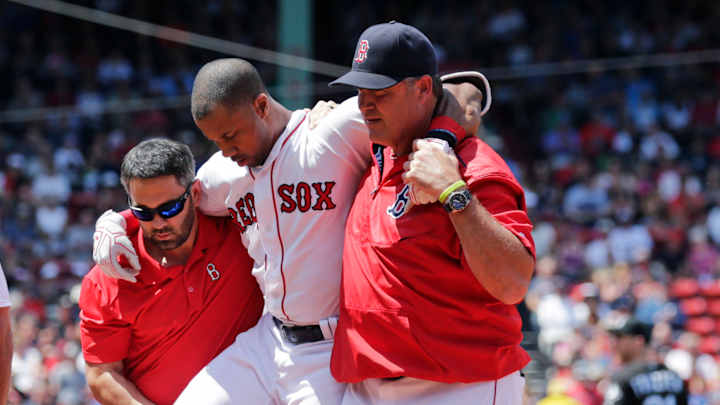 Red Sox OF Young's hamstring injury not as bad as feared