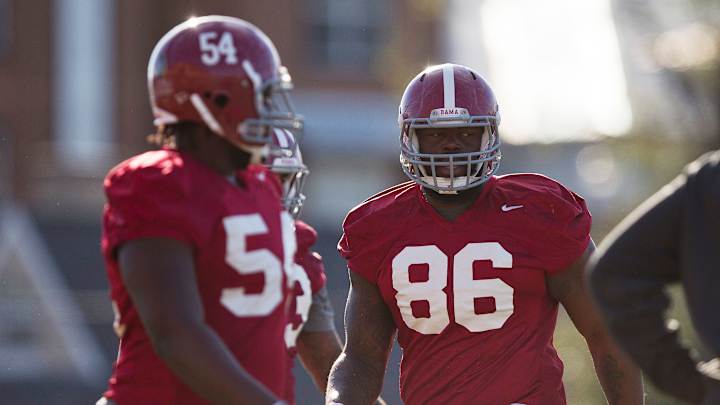 No. 2 Alabama's deep, diverse line pivotal to title game run