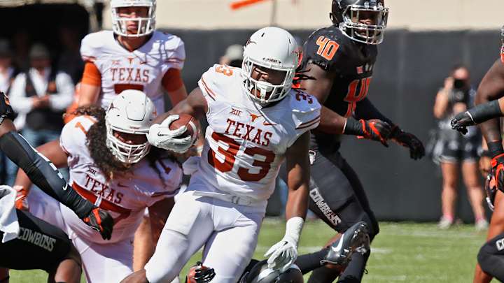Texas running back D'Onta Foreman quietly having big season Texas running back D'Onta Foreman quietly having big season