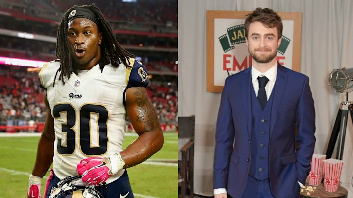 Daniel Radcliffe wants to pick Todd Gurley first in his fantasy draft