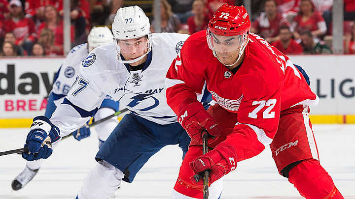 Red Wings win Game 3, dent Lightning's series lead