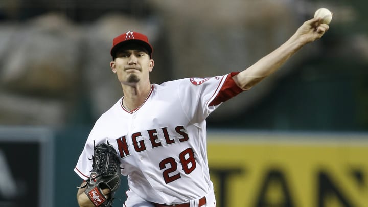 Angels put lefty Andrew Heaney on DL with arm muscle strain