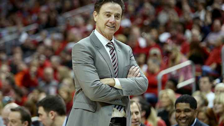 Louisville coach Rick Pitino discusses escort scandal, postseason ban, more