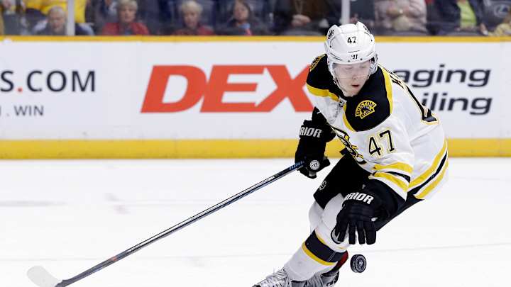 Rinne, Forsberg lead Predators over Bruins 2-0