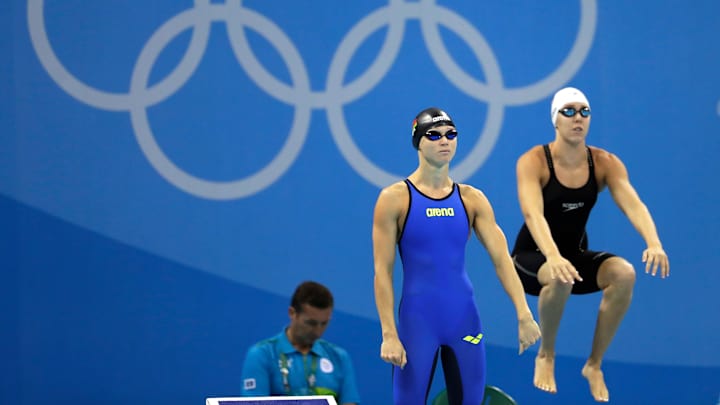 3 swimmers head to Olympic Stadium instead of the pool