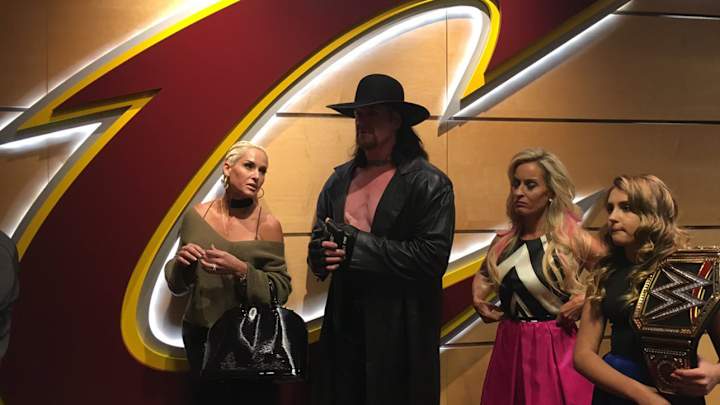 The Undertaker is on hand for the Cavaliers’ season opener