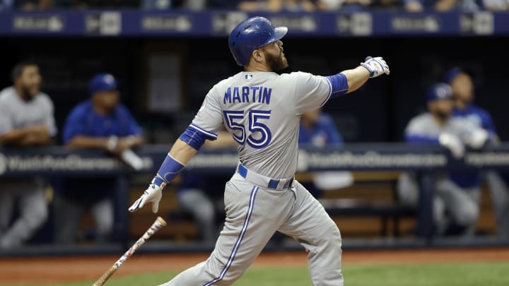 Martin helps Blue Jays beat Rays 5-3