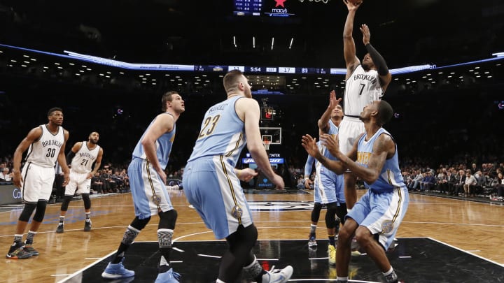Johnson hits 3-pointer at buzzer, Nets beat Nuggets 105-104