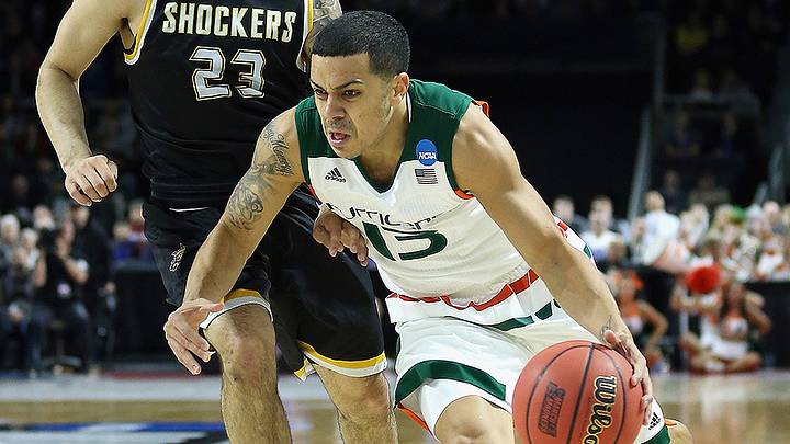 Angel Rodriguez leads Miami over Wichita State, into Sweet 16