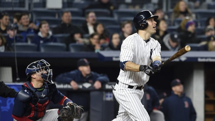 Yankees cut Ackley, Eovaldi and trade Pazos to Mariners