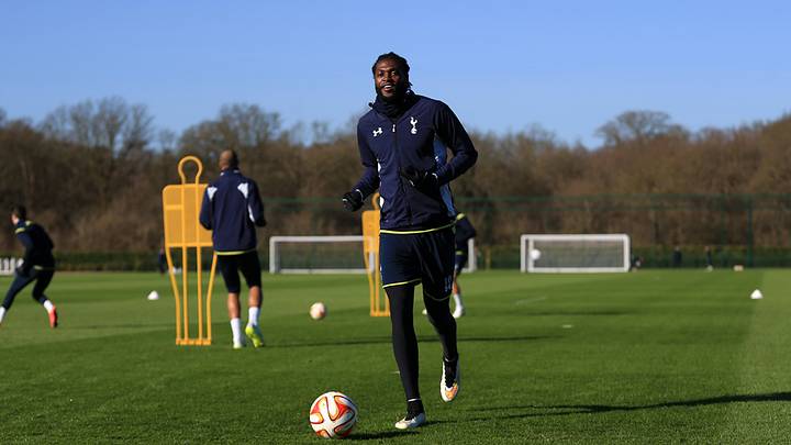 Emmanuel Adebayor had to look up his new team on Google