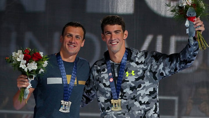 Michael Phelps victorious over rival Ryan Lochte at Olympic trials