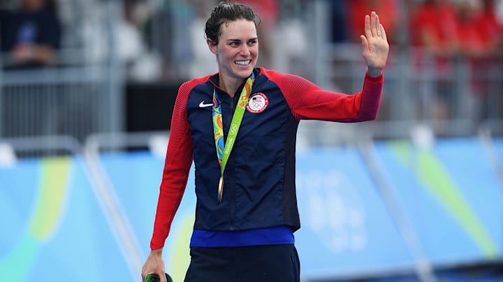 Unbreakable Gwen Jorgensen wins USA’s first gold in triathlon