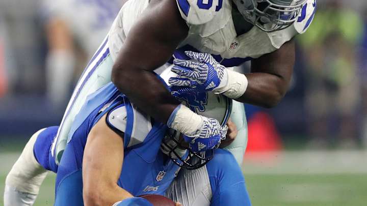 Prime-time fun for Cowboys with Dez throwing, catching TDs