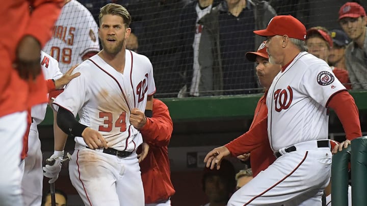 Bryce Harper suspended one game after cursing at umpire
