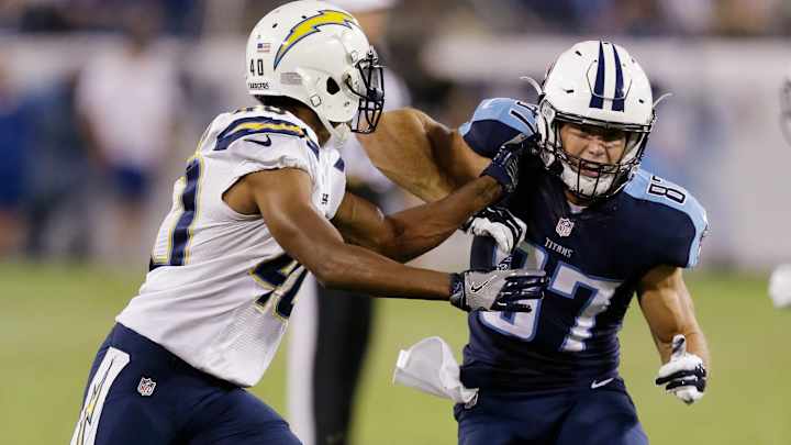 Former Colts intern Horn seeks to make Titans as receiver Former Colts intern Horn seeks to make Titans as receiver