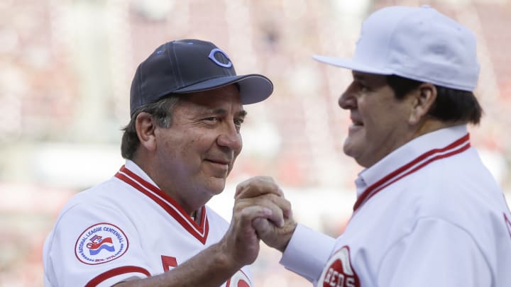 Reds open weekend of honoring Pete Rose by reuniting Machine
