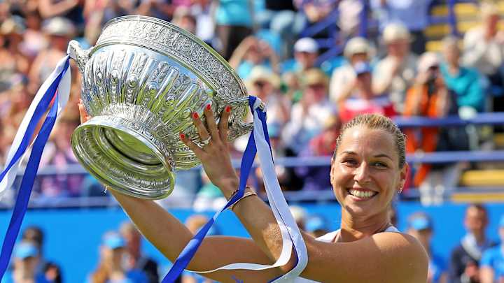 Cibulkova wins Eastbourne final for her 2nd title this year