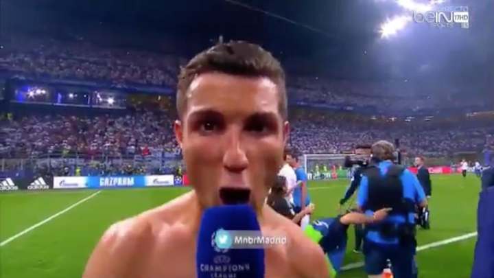 Watch: Cristiano Ronaldo unleashes infamous scream, twice