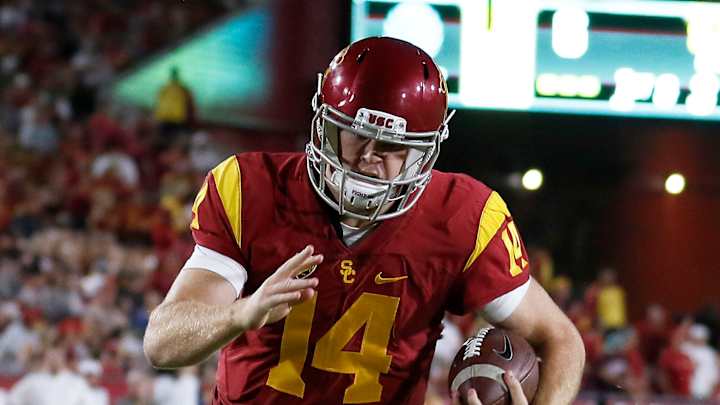 USC's Darnold forcing opponents to account for his mobility USC's Darnold forcing opponents to account for his mobility