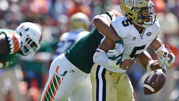 Georgia Tech's Thomas looks to avoid turnovers against Pitt