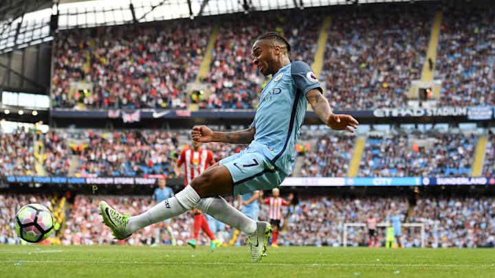 Manchester City's maligned Raheem Sterling draws praise from Pep Guardiola Manchester City's maligned Raheem Sterling draws praise from Pep Guardiola