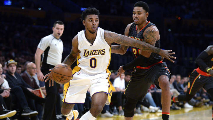 Lakers' Nick Young exits game with Achilles strain
