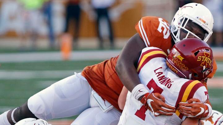 Texas sack attack rescues Longhorns' defense Texas sack attack rescues Longhorns' defense