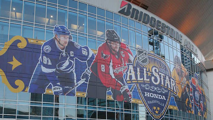 NHL All-Star jerseys pay tribute to Nashville with colors and shine