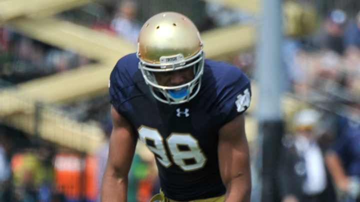 Notre Dame suspends Blankenship, awaits Robinson decision