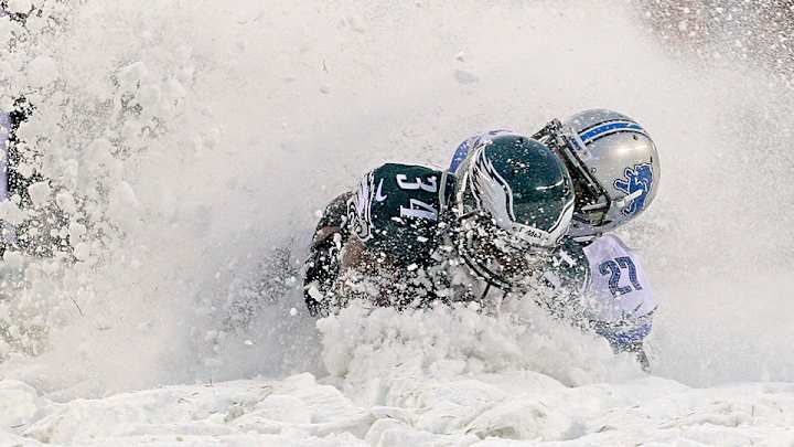 Here are just a few great snow moments in sports history