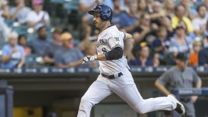 Brewers' Braun sidelined with sore back