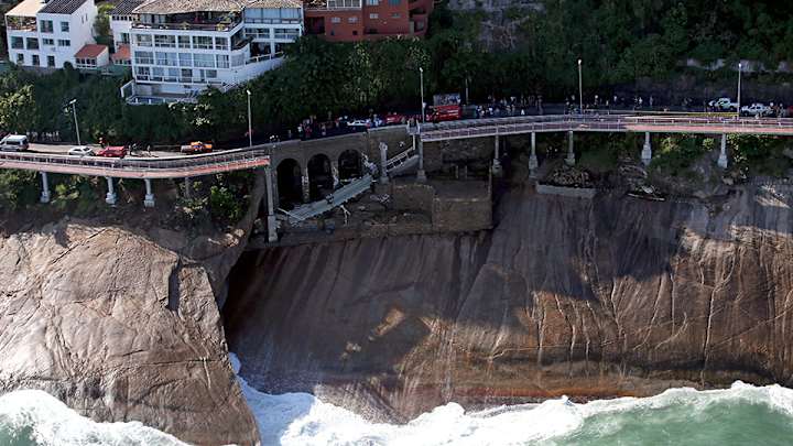 Bike lane built for Rio Olympics collapses, kills at least two people