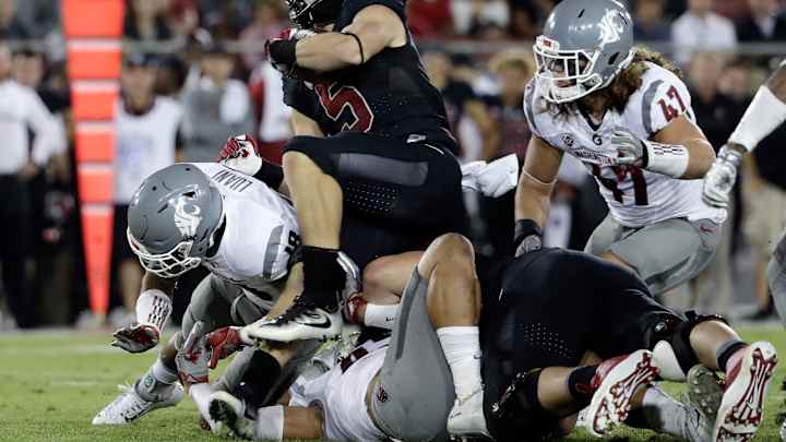 Injury keeps Stanford's McCaffrey out vs. Notre Dame