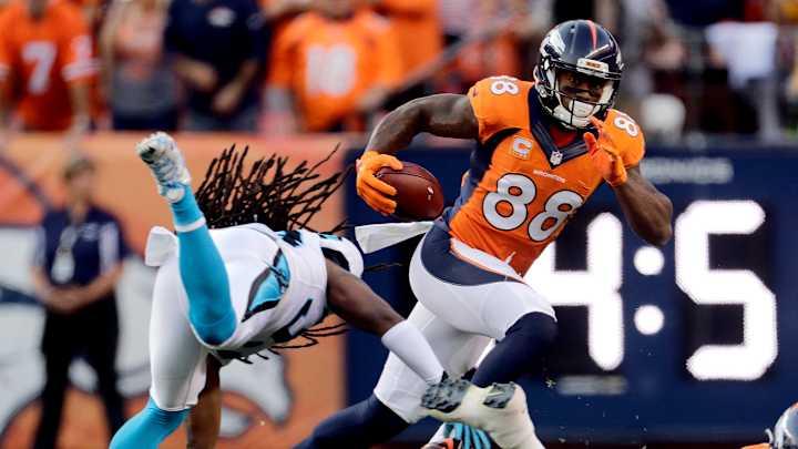 Broncos WR Demaryius Thomas steadily heals from hip ailment