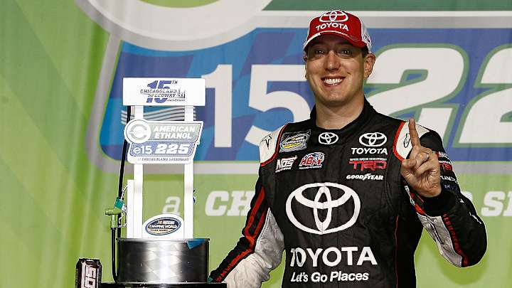Kyle Busch wins Truck race; Hemric, Peters earn Chase spots