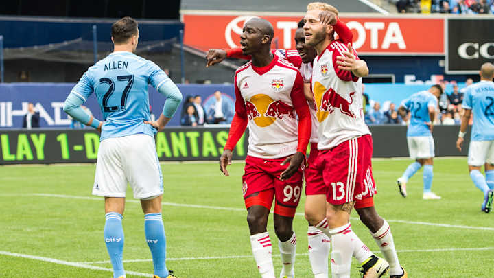 New York Red Bulls thrash NYCFC with record-tying 7-0 stampede New York Red Bulls thrash NYCFC with record-tying 7-0 stampede