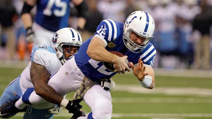 Luck, Geathers both inactive for Colts against Steelers