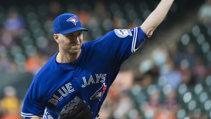 Happ gets 16th win, Blue Jays beat Rays 7-0