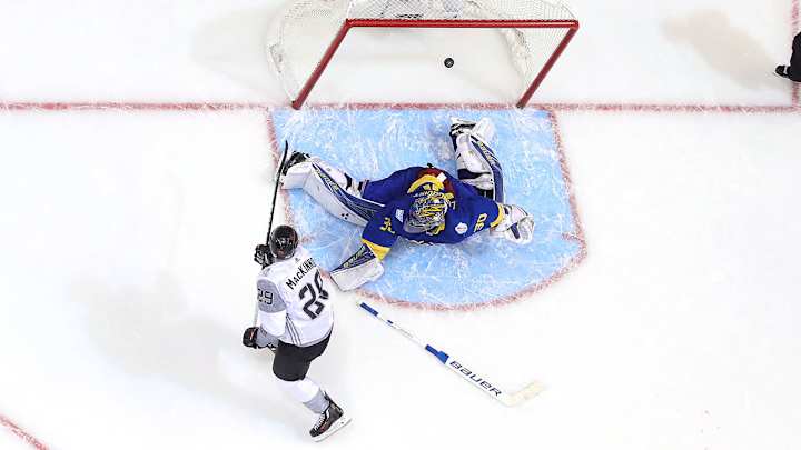 MacKinnon lifts North America in OT, Sweden advances to World Cup semis