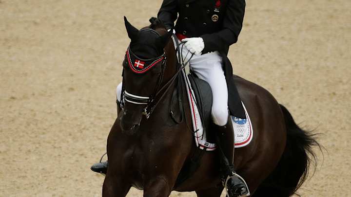 Bigwood on course for equestrian medal despite double vision Bigwood on course for equestrian medal despite double vision