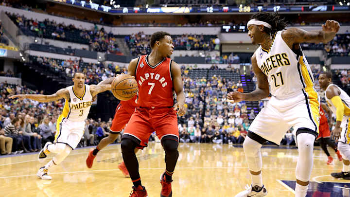 Lowry, DeRozan each score 28 in 101-94 win over Pacers