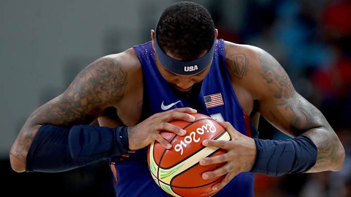 Colin Kaepernick asked for Carmelo Anthony's advice on national anthem protest Colin Kaepernick asked for Carmelo Anthony's advice on national anthem protest