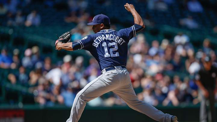 Watch: Padres C Christian Bethancourt throws eephus pitch