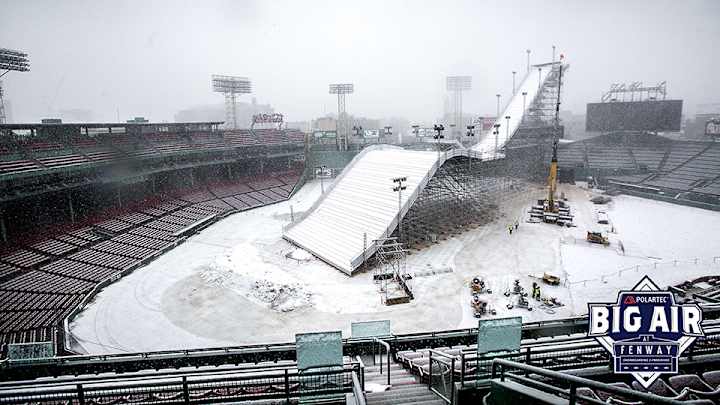 Snowboarders, skiers set to take over Fenway Park for unique Big Air event