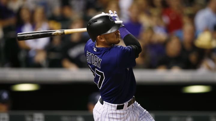 Story's 2 home runs leads Rockies over Braves, 8-4
