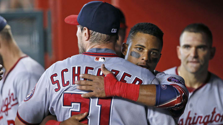 Nationals' Scherzer has no-hitter through 6 against Indians