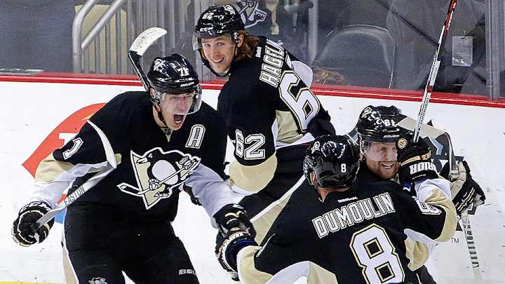 Evgeni Malkin follows playoff guarantee with hat trick vs. Canucks Evgeni Malkin follows playoff guarantee with hat trick vs. Canucks